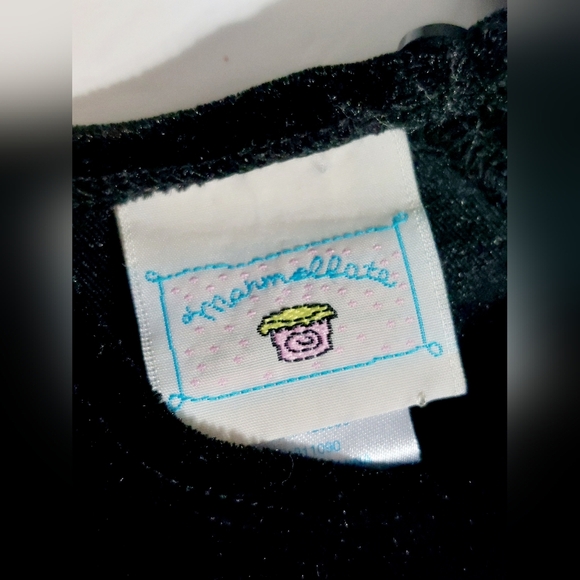 Marmellata Sparkle Dress 24 mo Black and white with‎ Roses - Picture 4 of 7